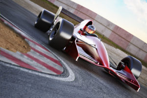 This is a picture of a racecar.